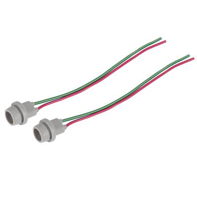 ACROPIX Light Rubber Base Socket T10 T15 W5W Wiring Harness Holder Connector Pigtail Adapter