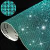5 Hojas Brillantes Pegatinas de Diamantes de Pedrería de Cristal Autoadhesivas 2 mm Gemas Brillantes Manualidades DIY Decoración para Coche Teléfono Suministros de Costura