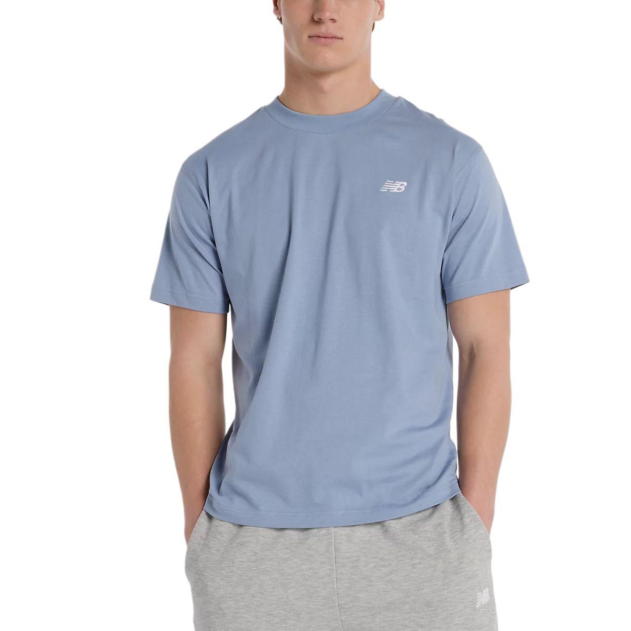 New Balance Sport Essentials Cotton T Shirt T Shirt Men s Blue MT41509-DUS XL