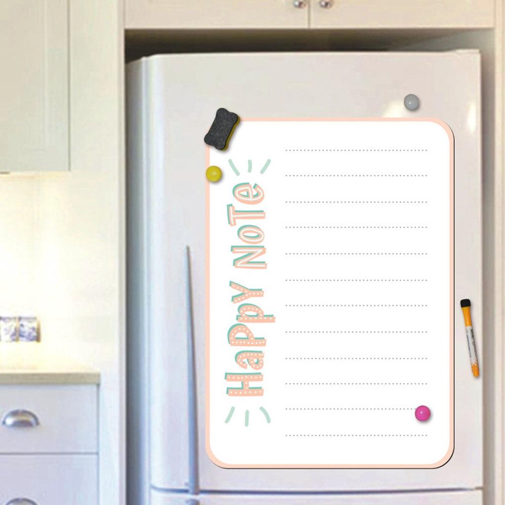 Shopping Magnet Board Sticker Weekly Calendar Fridge