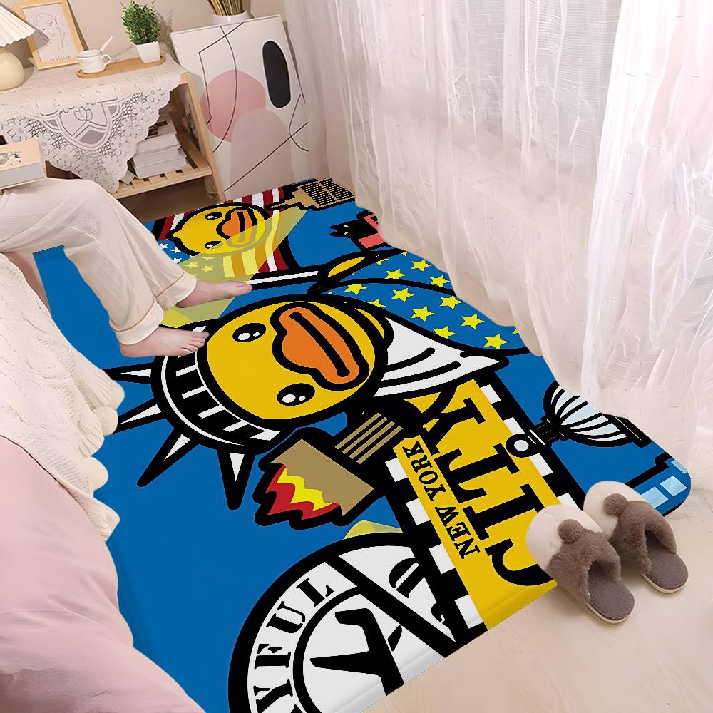 Brand B-B D-Duck Bathroom Mat Anti-slip Absorb Water Long Strip Cushion Bedroon Mat Welcome Doormat