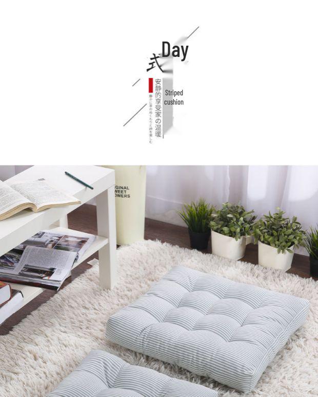 Balkon ve Cumba için Peluş Kadife Tatami Zemin Minderi