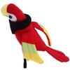 Abaodam Pirate Shoulder Bird Plush Toy, Shoulder Parrot, Halloween Bird Stuffed Animal, Tropical Parrot Decoration, Halloween Costume, Shoulder Bird
