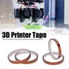 4Pcs Heat Resistant Polyimide Tape YellowBrown For 3D Printer Heating Bed Board