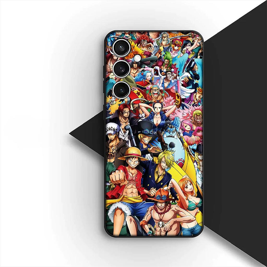 Roronoa Zoro ONE Luffy PIECEs Phone Cover for Samsung Galaxy S23 S22 S21 S20 FE Ultra Plus + S23FE A50 A51 A12 Protective Case