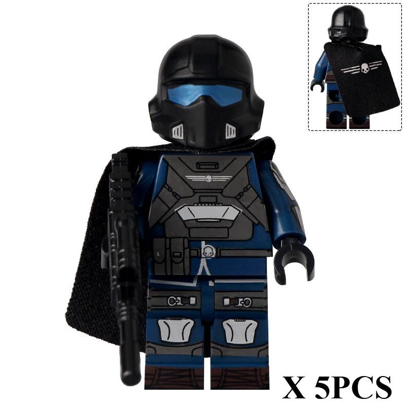 C103 MOC Warriors Heavy Armor Soldiers Game Series mini Character compatible third party Building Blocks Toys Gifts