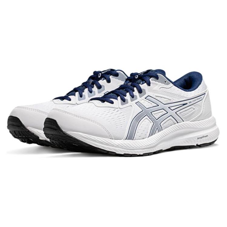 New Asics Gel Contend 8 White Blue Expanse 1011B492-104
