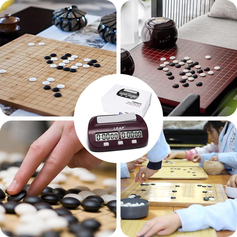 Professional Digital Chess Clock Battery Powered Chess Board Games Timer Multifunctional Chess Clock Hour Meter Stopwatch Tool