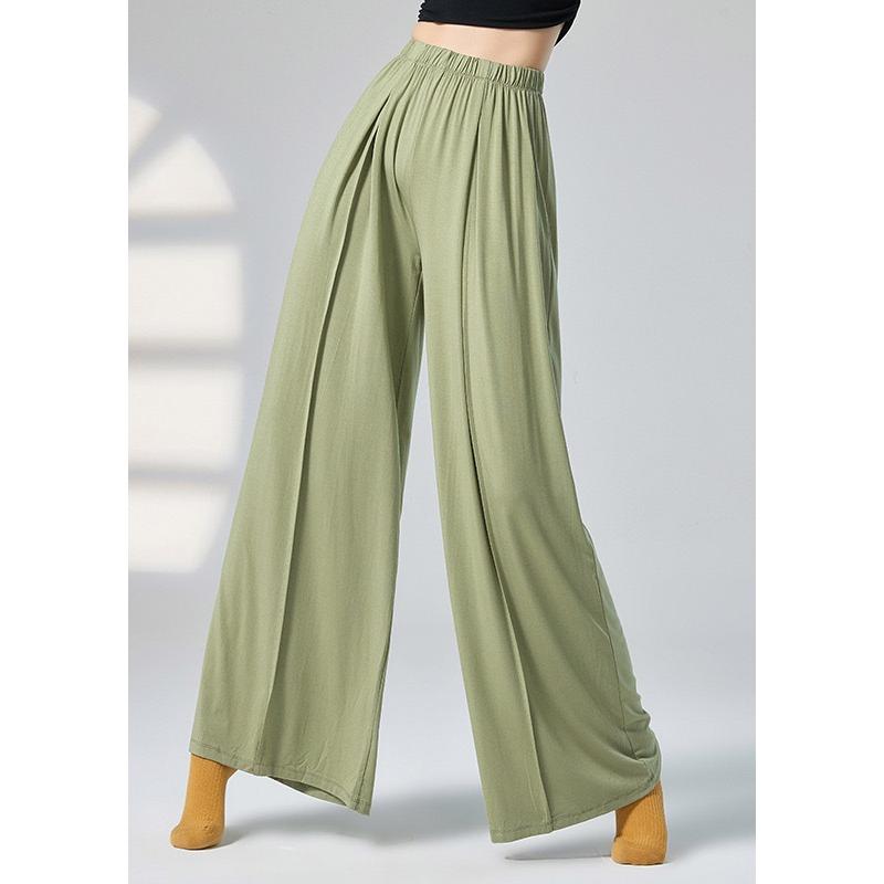 

Elegant Classic Dance Pants Women Modern Dance Wide Leg Pant Soft Elastic Yoga Body Rhyme Ballet Trainning Practice Trousers XL