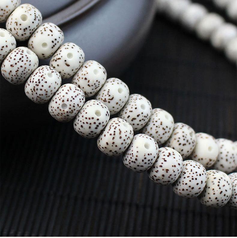 Hainan Star Moon Bodhi Seed 108 Bead Buddhist Rosary Bracelet Necklace Sweater Chain