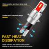 2PCS H3C Driving Running Light DRL Car Fog Lamp White/Amber Bulbs 12V LED Driving Light For Toyota Acura Lexus Car Accessories
