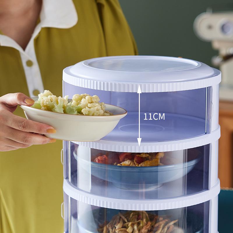 Insulated Multi-layer Foldable Food Cover for Dustproof and Winter Storage