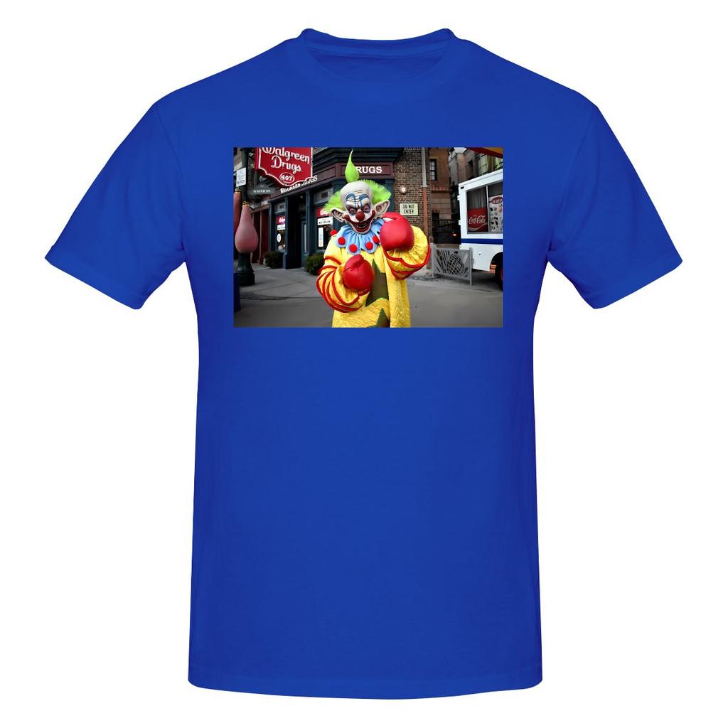 Funny Shorty The Klown Unisexs Printed Tshirt Unisex T Shirtboys