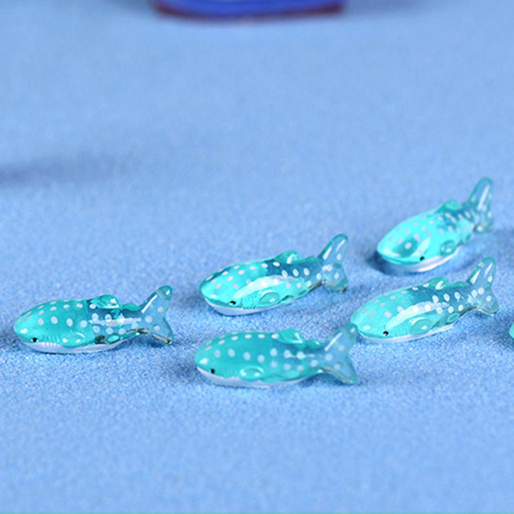 Figurky 5 ks Mikro zahradní krajina DIY Domácí dekorace Žralok Mechové ozdoby Bonsai Stolní dekor