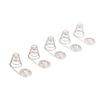Reliable Metal Coated Battery Coil Contact Plate Coil Springs For 2A Battery Consistent Electrical Linkage