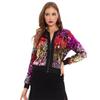 Women Coat Scione 2019 Autumn And Winter Sequins Gradient Color Womens Sweater Jacket