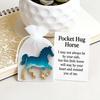 Angel Hug Pocket Decorative Positive Pocket Hug Token with Card Beautiful Holiday Decoration for Home Indoor Outdoor Use Bedroom