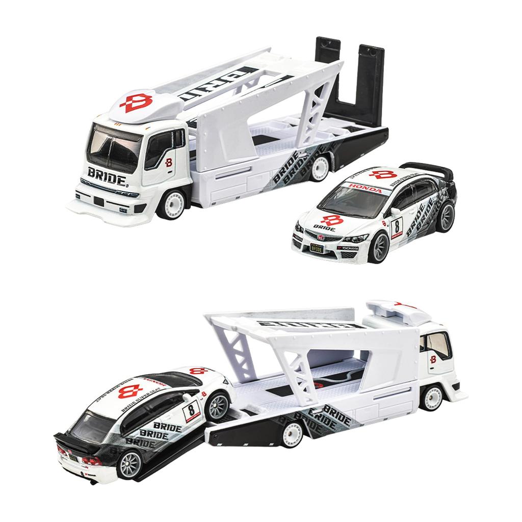 Hot Wheels Team Transport Assortment Vehicle Miniature 2 Cars per Set x 4 Sets Ages 3 and - Toys, Cars, (Boxed Set), Up, Multi-color, FLF56-987L