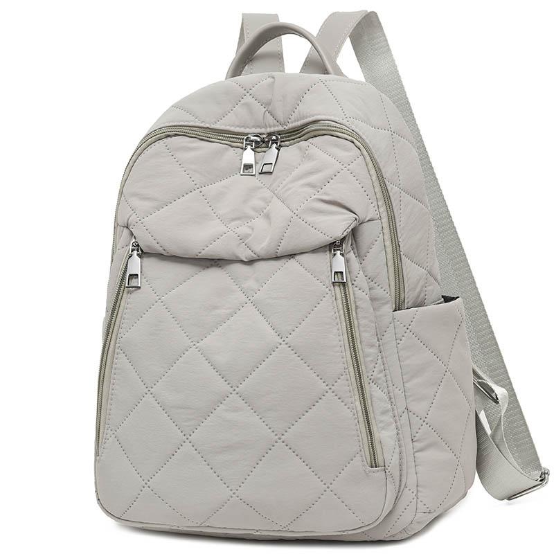 

Женский рюкзак большой вместимости, студенческий школьный рюкзак серый