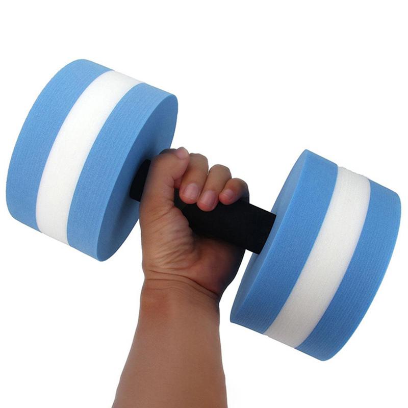 Schwimmende Schwimmhantel Wassergewicht Aerobic Fitness Pool Wasser Schwimmen Aqua Übung Langhantel Eva Schaum Aquatics Hantel
