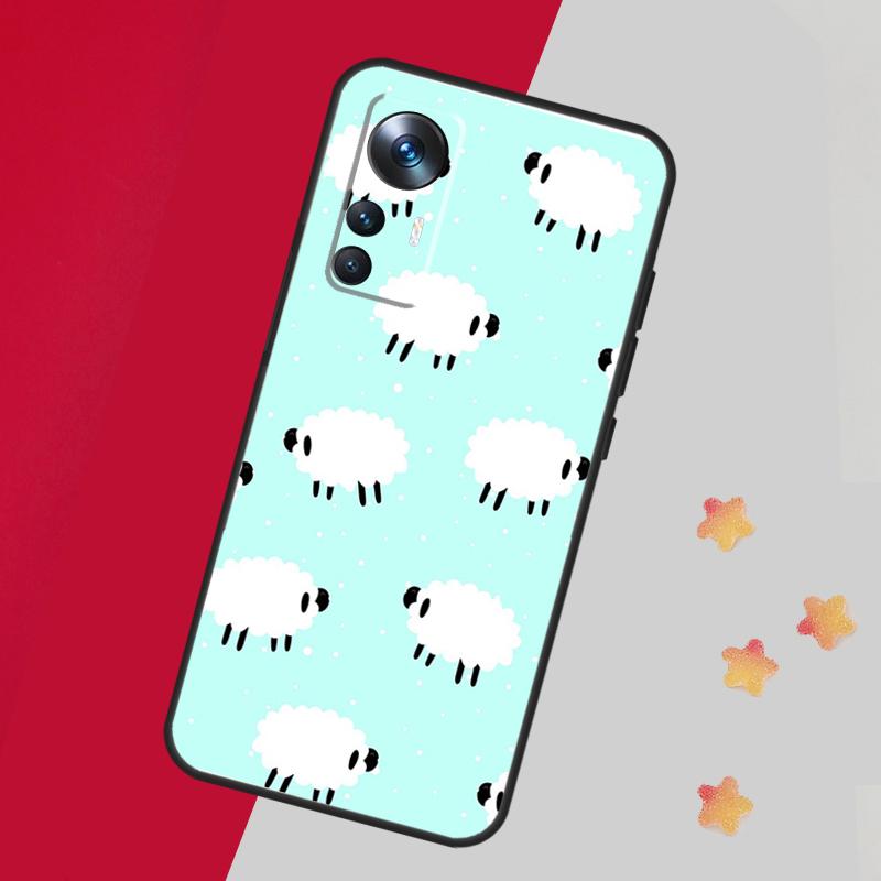 Cute Sheep Case For Xiaomi 14T Pro 11T 12T 13T 13 14 15 Ultra Cover For POCO F7 F6 F5 X3 X5 X6 X7 Pro