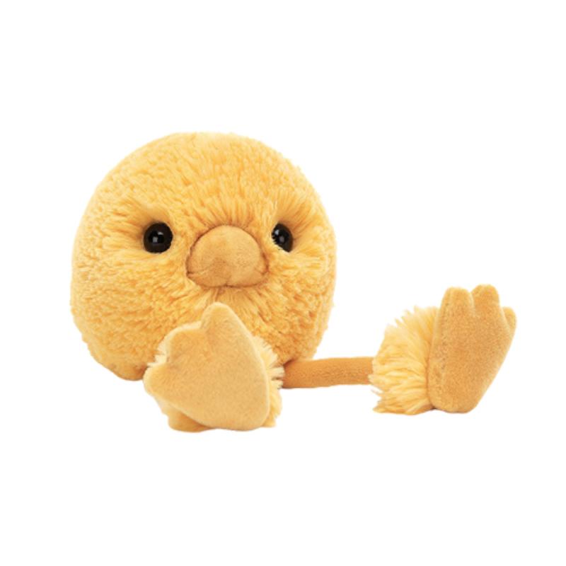 

JELLYCAT Farm Animal Collection Golden Chicken Dolls Plush Doll 17cm Height