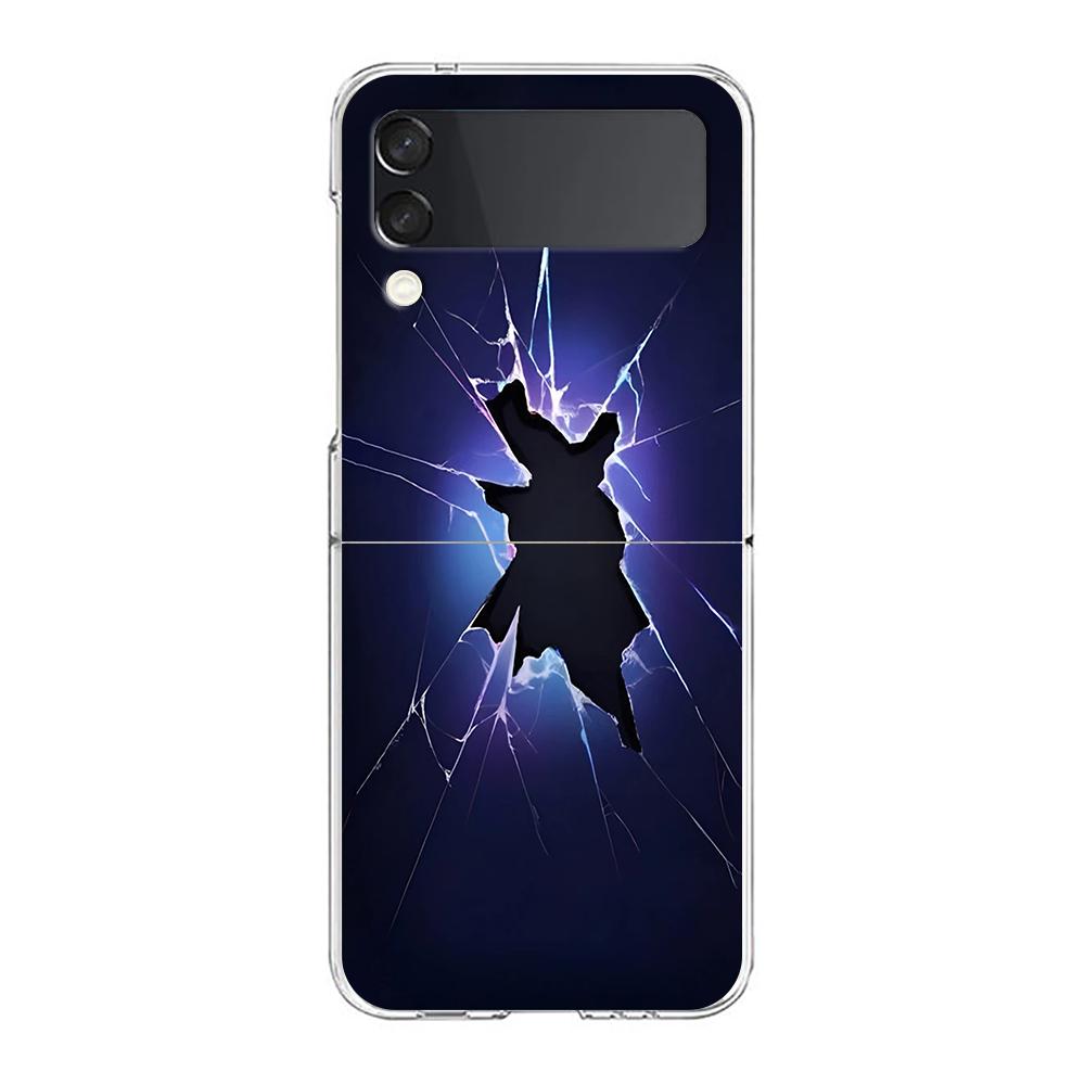 Phone Case For Samsung Galaxy Z Flip 3 4 5 Hard Folding Clear PC Honkai Star Rail Game Same Style For Samsung Z Flip 6 Cover