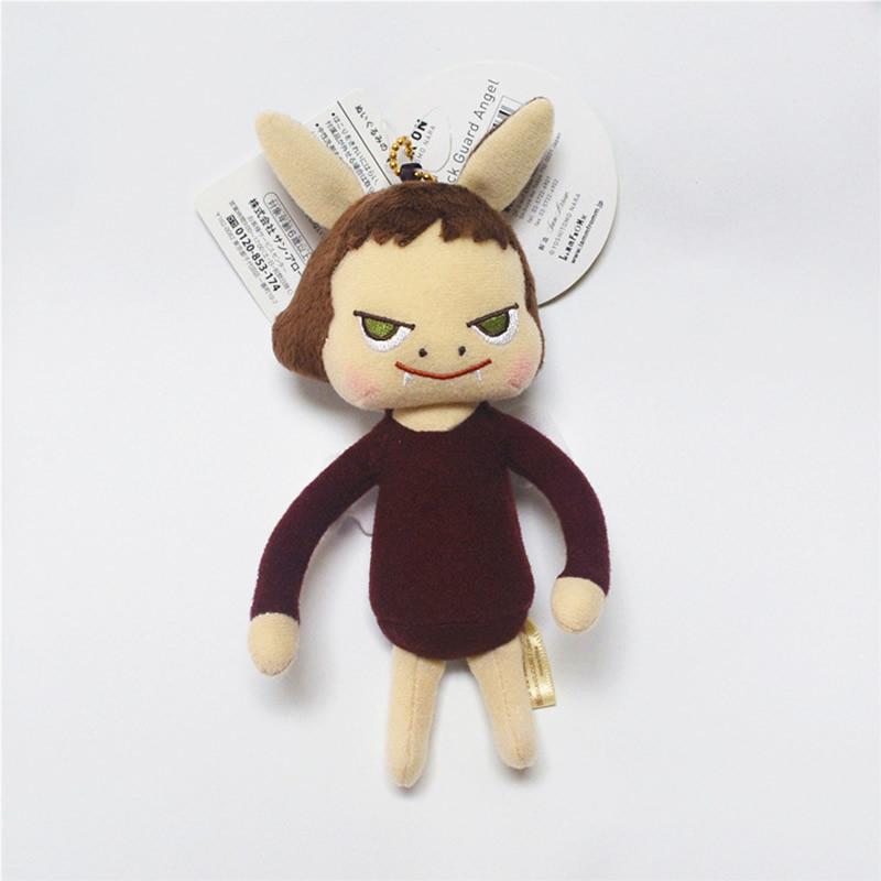 Cute 18cm Yoshito Nara Stuffed Plush Toy Small Devil Angel Doll Pendant Gifts