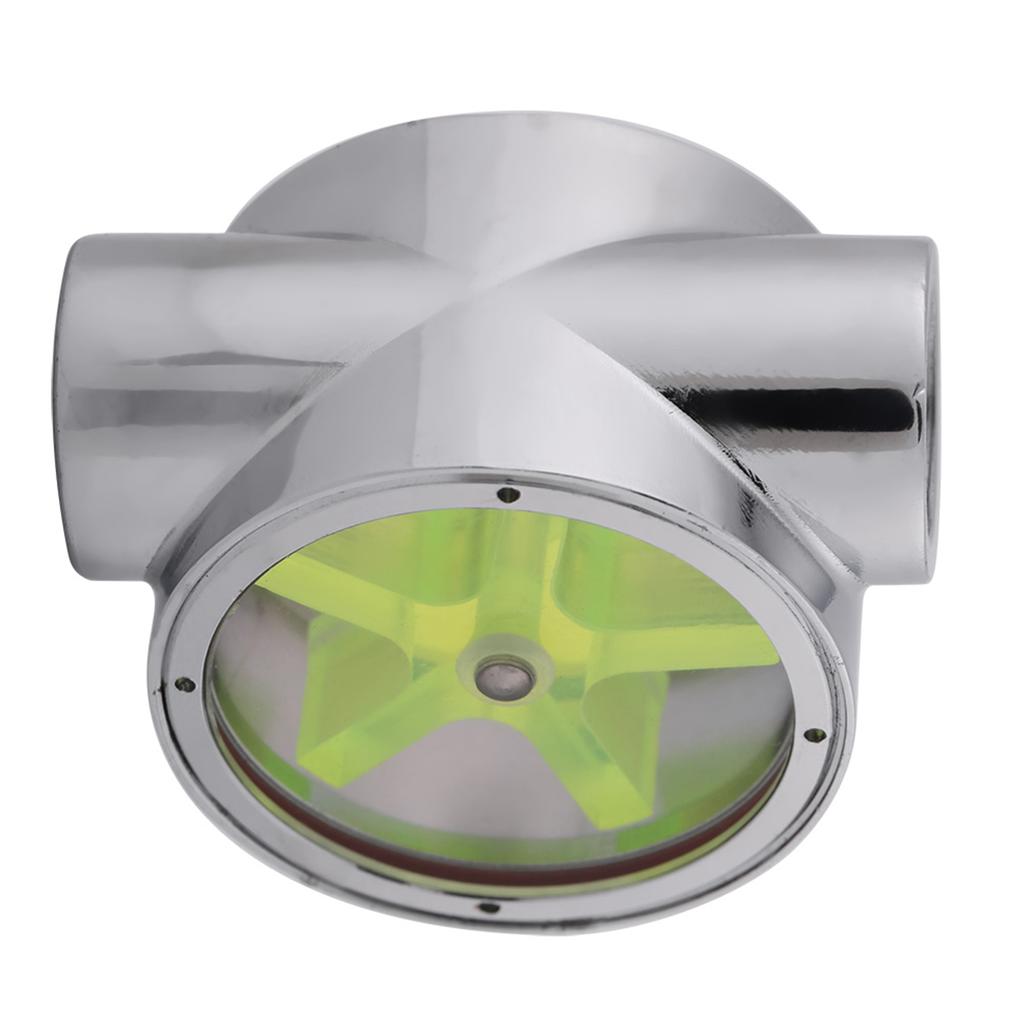 Tungsten Alloy G1/4\" Standard Female To Female Thread Computer Water Cooling Flow Indicator