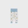 Children's Thickened Pure Cotton High-Waist Warm Pants with Belly Protection and Open Crotch, Ideal for Autumn and Winter.