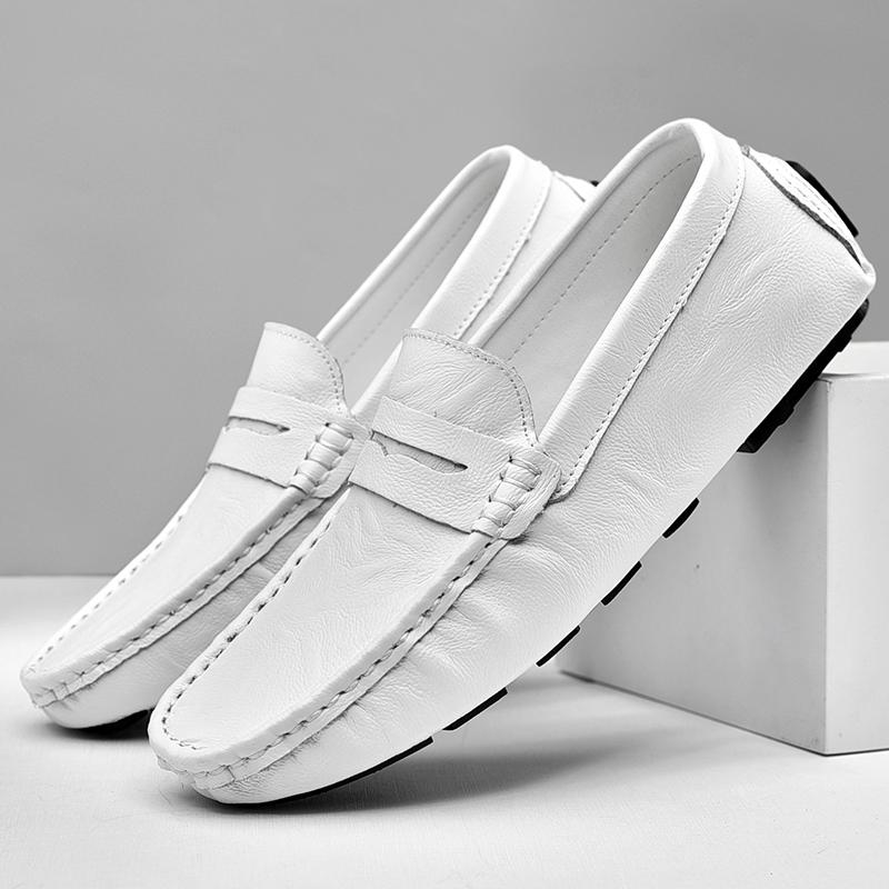 

Fashion Brand Men s Business Date Casual Leather Shoes Quality Sole Anti Slip Loafers Fashionable and Versatile Driving Shoes Size 38-47 47