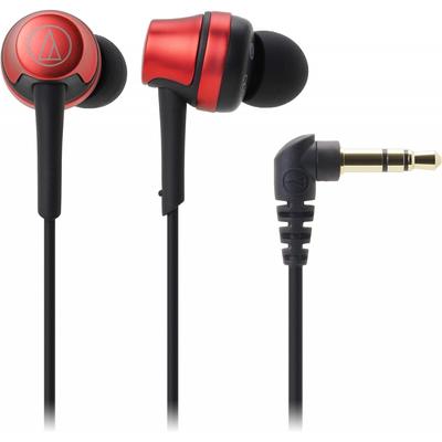 Audio Technica Ath Ckr50 Rd Earphones WiRed Canal Type Soundreality Black Single Item Red