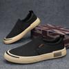 Spring Autumn Sneakers Man Slip-ons Leisure Breathable Sports Plimsoll Flat Canvas Vulcanize Shoes for Men Shipping Free Trendy