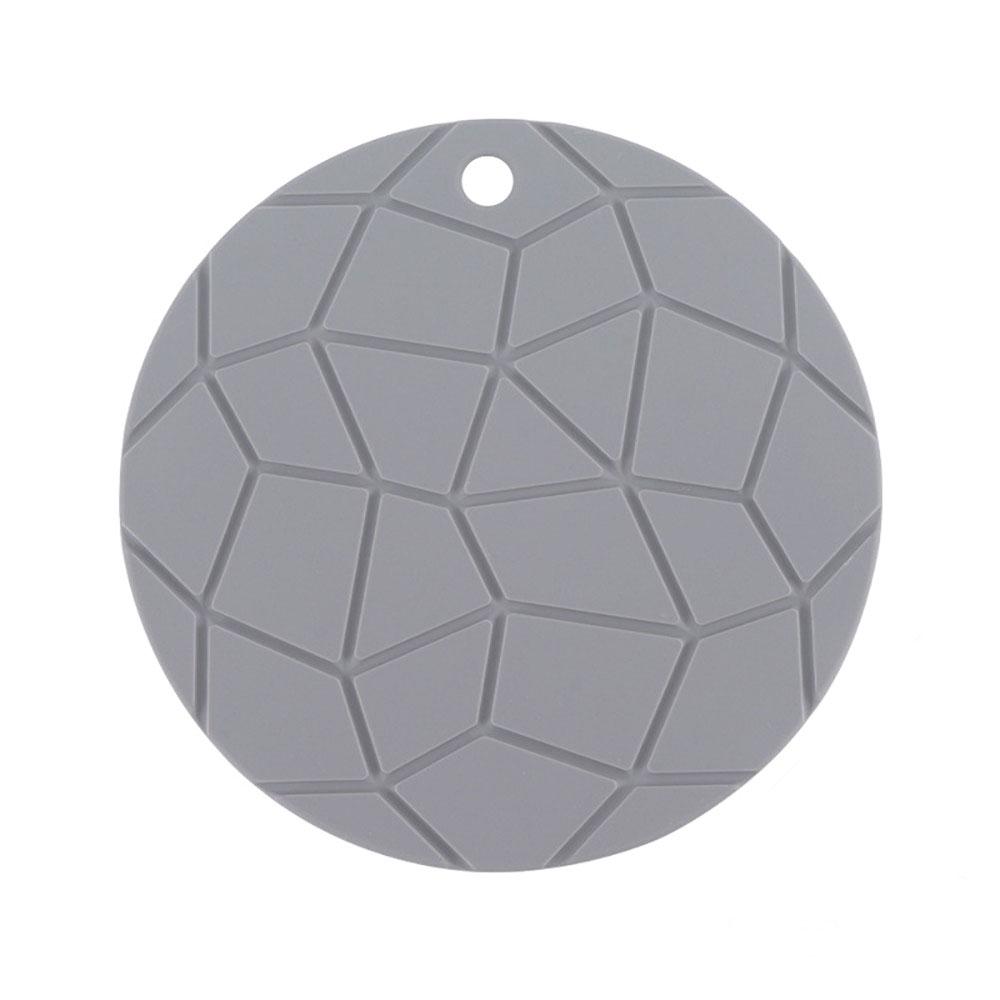 

Silicone world 18cm Round Square Heat Resistant Silicone Mat Pot Mat Heat Insulation Pad Bowl Mat Non-slip Mat Dining Table Mat 18x18 cm