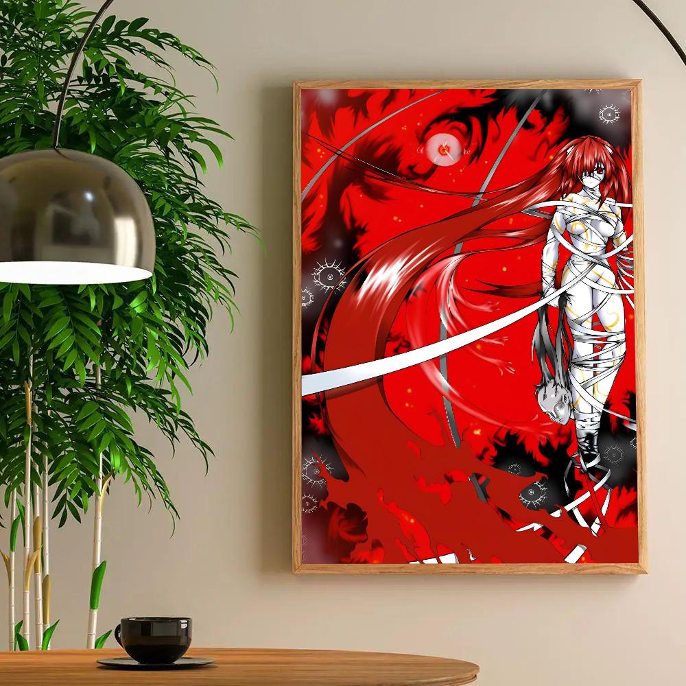1pc Hot Classic Japanese Retro Elfen Lied Anime Poster HD Posters Home Room Bar Cafe Decor Art Wall Painting Picture