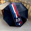 24 Hours Le Mans: Glory Folding Umbrella 8 Paraphenoid Bones Portable Travel Umbrella Gift