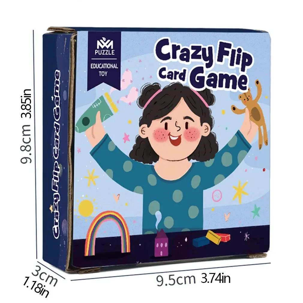 Children Memory Matching Crazy Cards Toy Animal Traffic Cognition Games Early Educational Logical Thinking Brain Training