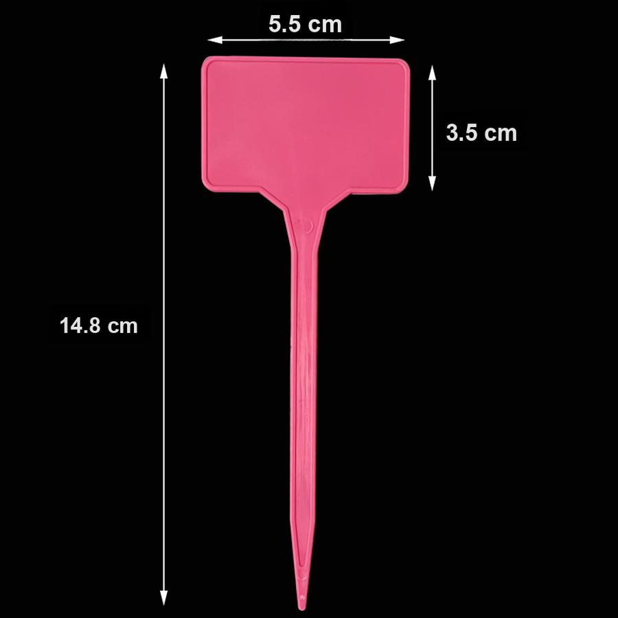 10 Stück Blumentopf Kunststoff Sukkulente Gartenmarkierer Pflanzenetikett Anhängeetikett