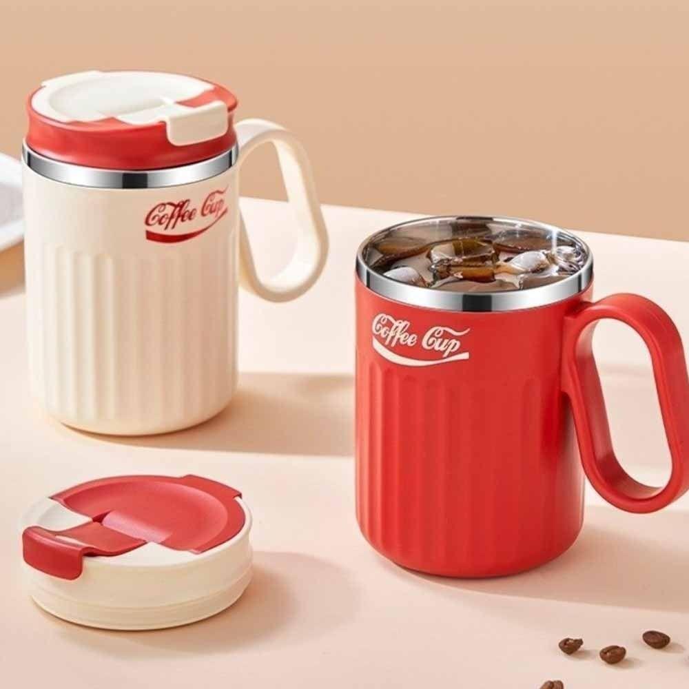 500ml Insulation Coffee Cup Large Capacity Milk Tea Cup Fashion Thermal Mug Outdoor Sports