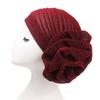 Big Rose Flower Head Wraps Headwear Nigerian Wedding Geles African Turban Caps  Party Headgear