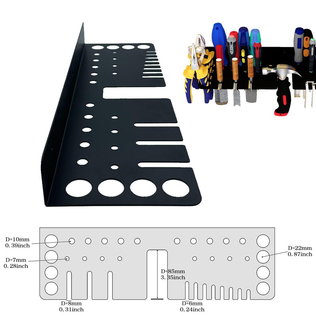 Screwdriver, Wrench, Pliers, Hammer Storage Rack, the Best Choice for Gifts