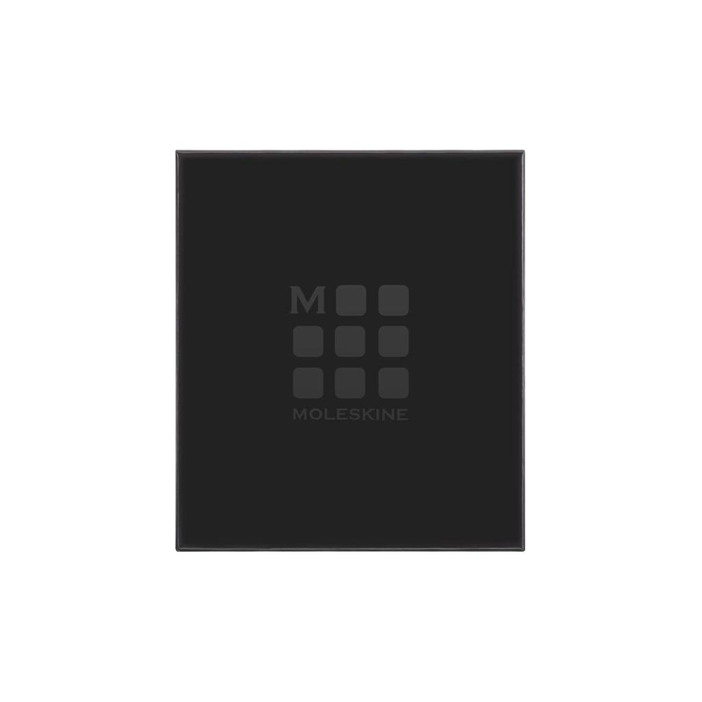 Moleskine Classic Zápisník + Kaweco Kuličkové pero na vodní bázi Sada, Pevná vazba, Horizontálně linkovaný, Velký formát, Černá (KAWPENSETNTBK)