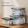 JunKaiWei Transparent Multi-layer Portable First Aid Storage Box