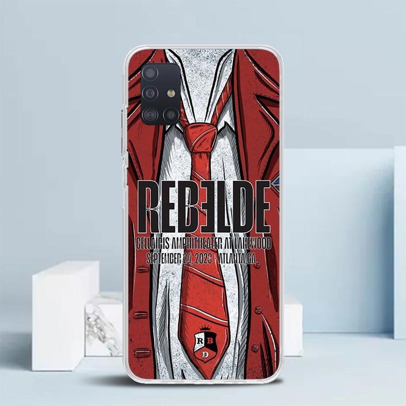 

F-Fashion RBD R-Rebelde Soft Cover for Samsung Galaxy A12 A22 A32 A52 A72 A02S Phone Case Note 20 Ultra 10 S10 Plus A51 A71 A50S Samsung Note 20