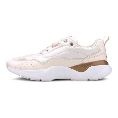 Lia Lia Fabric Sport Comfort Low-Top Lifestyle Shoes Women Sneakers White Pink 371734-02