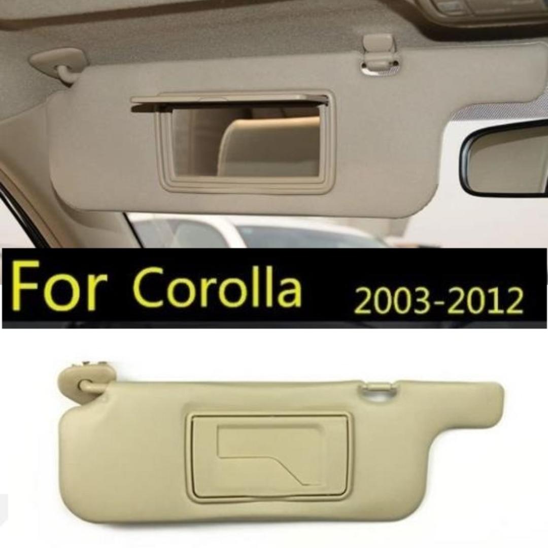

Для T/oyota C/orolla 2003 2005 2006 2007 2009-2012 автомобильный внутренний солнцезащитный козырек противоослепляющий солнцезащитный козырек с комплектом зеркал