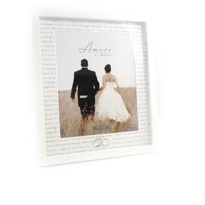 [I0450] - Photo Frame 'Alliances' Ivory 20x25 Cm