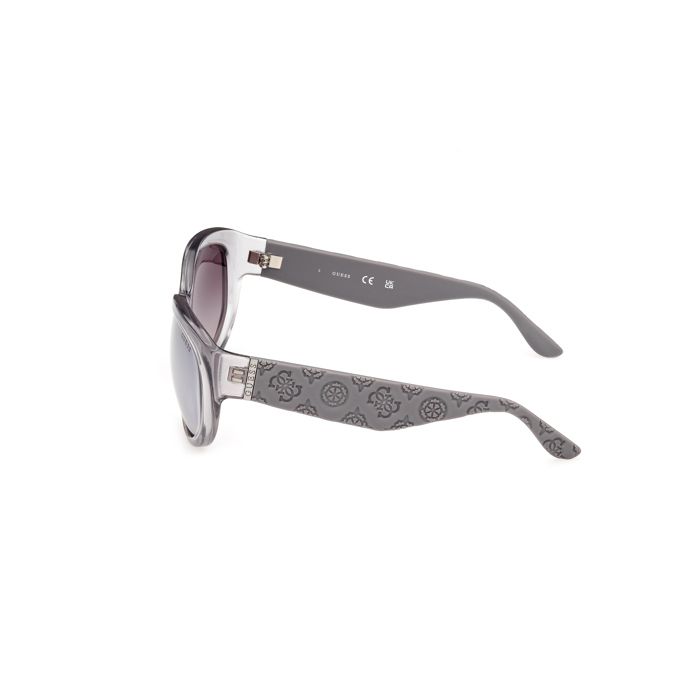 Lunettes De Soleil Guess GU00131 60/16/125 20C Shiny Grey INJECTED SUNGLASSES WOMAN Guess GU00131 Shiny Grey Sun Glasses 60 16 125