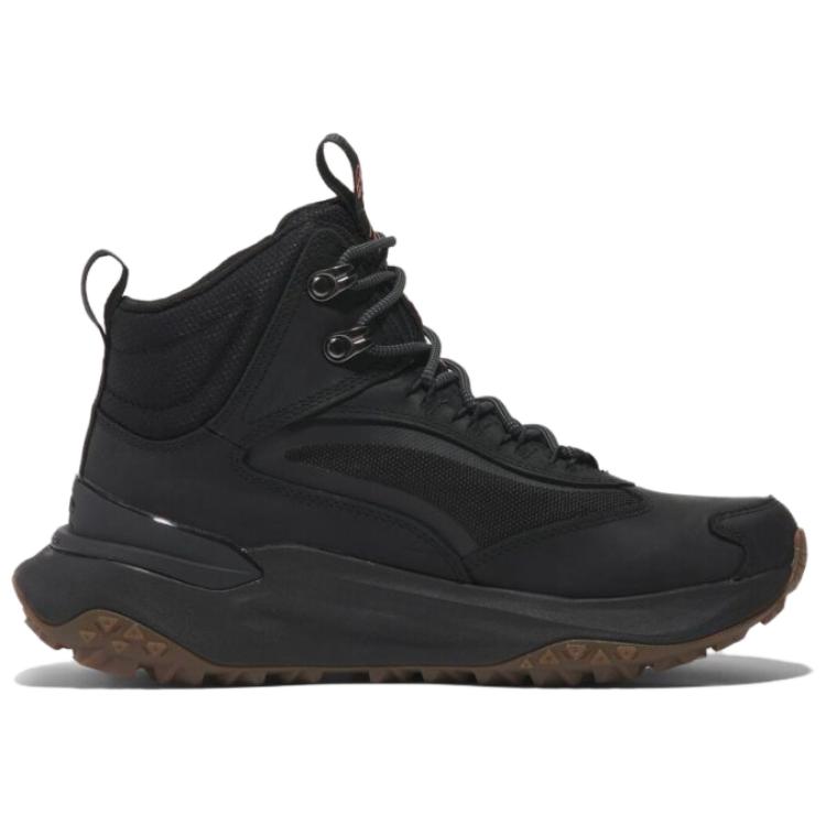 Timberland Waterproof Slip-Resistant Motion Access Comfortable Versatile Mid-Calf Outdoor Boots Women boots Black A29T6EK5