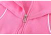 Girls' Korean Style Spring/Autumn Zipper Sweatshirt & Pants Two-Piece Set